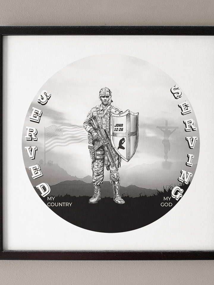 16x 16 Wall art Served/Serving product image (2)