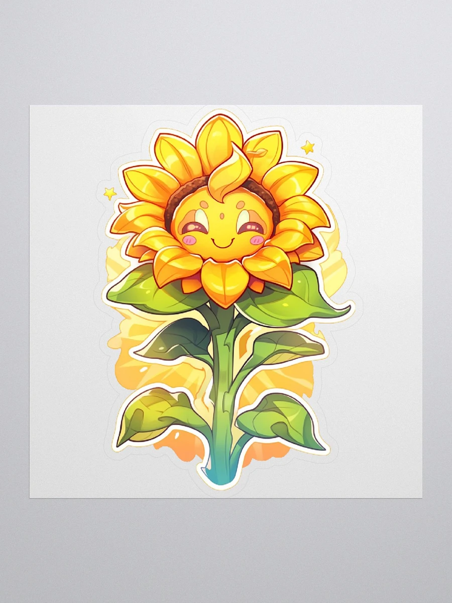 Happy Sunflower Sticker product image (1)