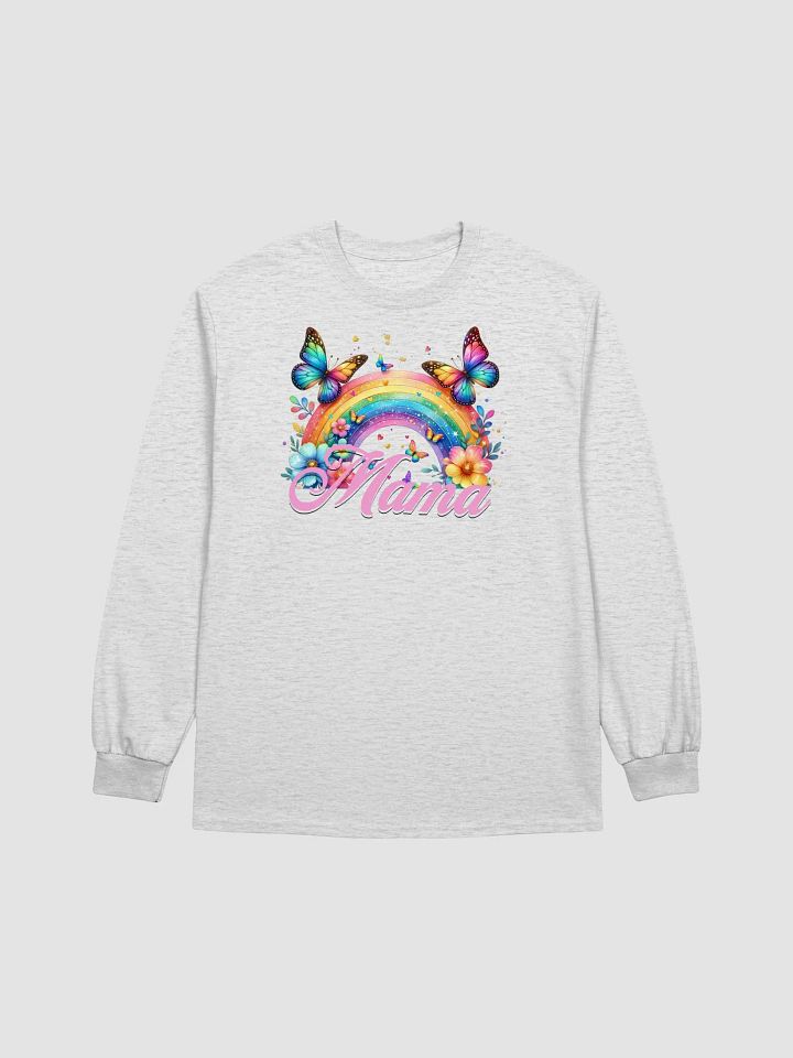Mama's Rainbow Love Long Sleeve Tee product image (12)