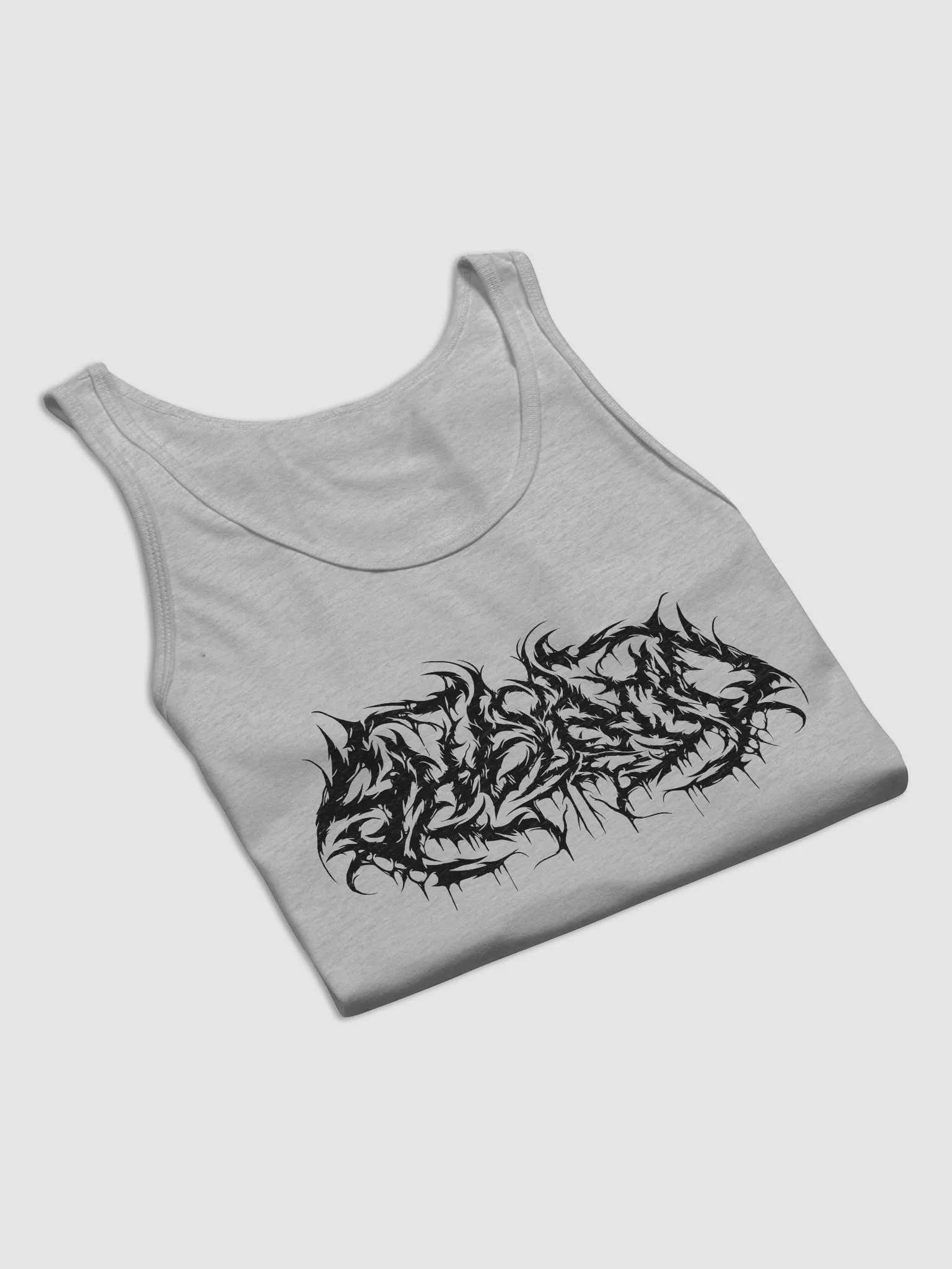 Black Metal Logo Tank Top product image (5)