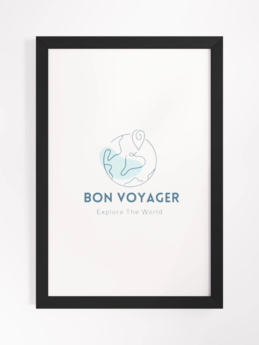 Explore The World - Framed Matte Poster product image (5)