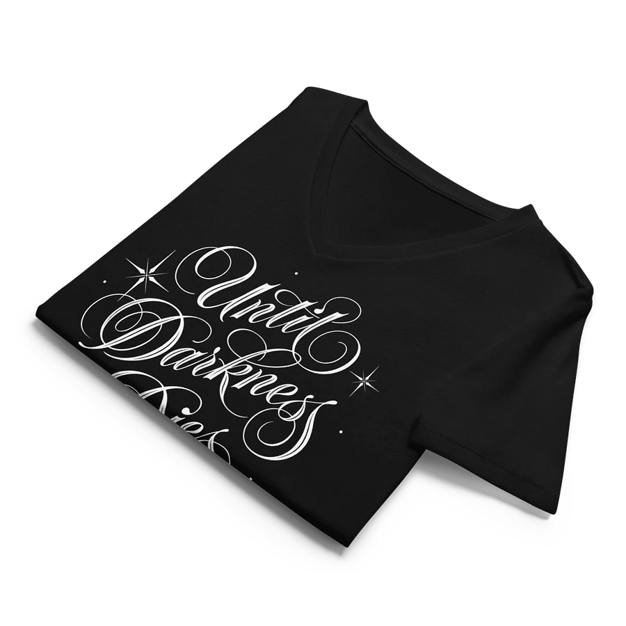 Until Darkness Dies (simple design) Bella+Canvas Women's Relaxed V-Neck T-Shirt product image (8)