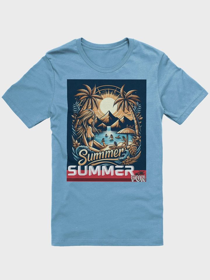 Bella+Canvas Supersoft T-Shirt-Summer Fun product image (2)