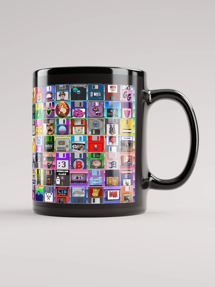 Floppy Project Mug (black) product image (1)