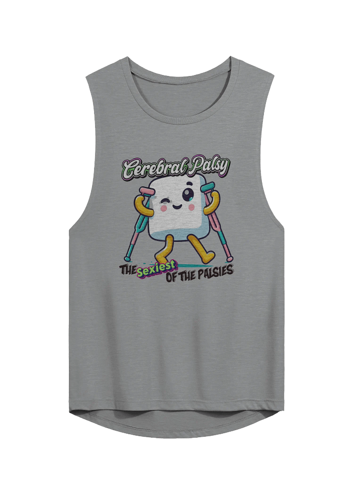 Cerebral Palsy: The Sexiest of the Palsies Bella+Canvas Women's Flowy Muscle Tank product image (4)