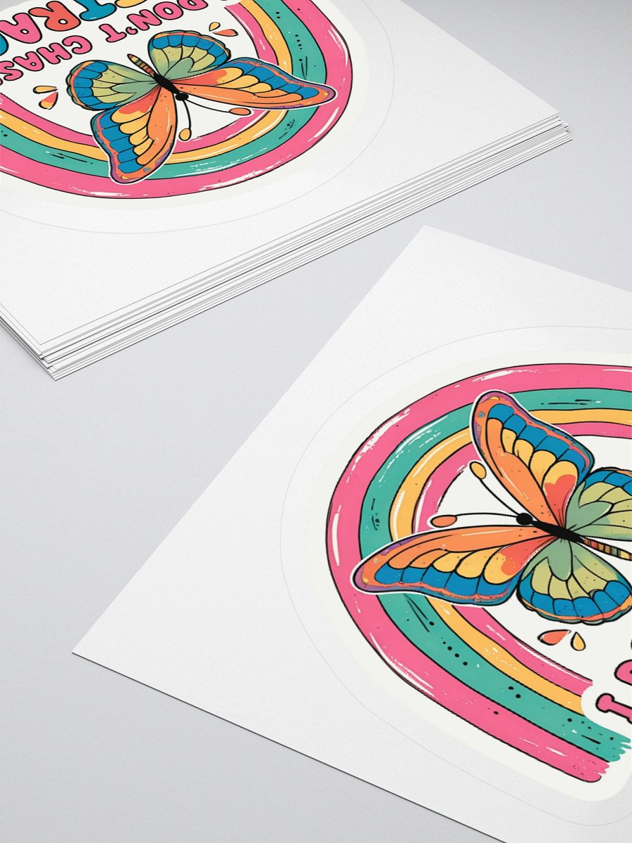Vibrant Butterfly Attraction Stickers product image (10)