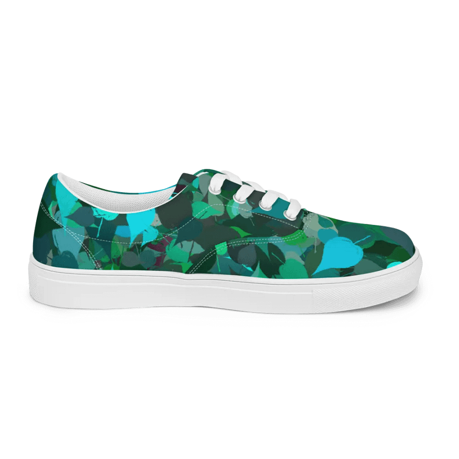 Green Leaves Chromatic Canopy Lace-Up Sneakers product image (4)