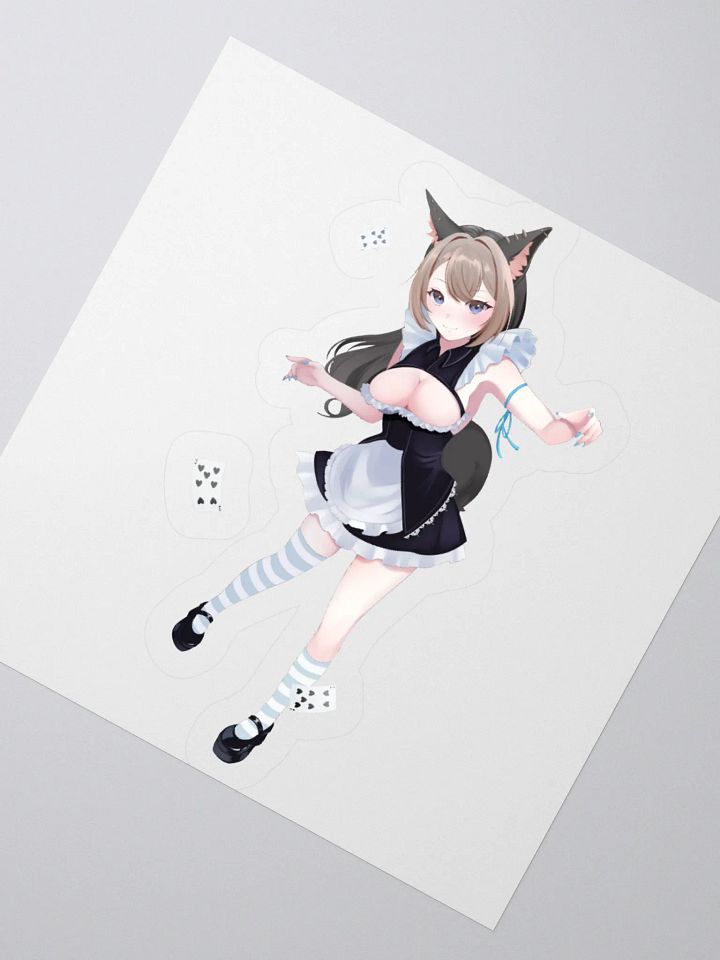 White Girl Wonderland sticker product image (4)