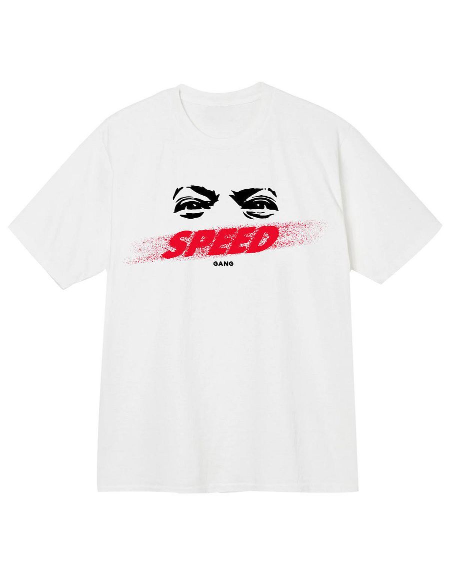 SPEED EYES TEE-WHITE product image (1)