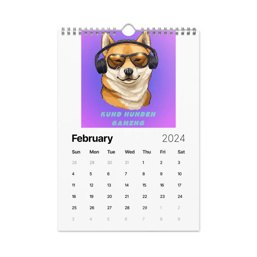 Shiba Inu Gaming Vibes 2024 Calendar product image (13)
