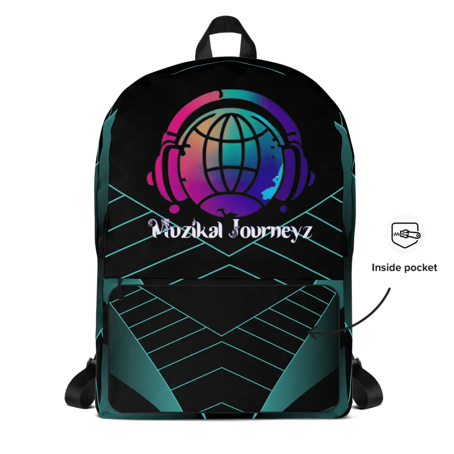 Muzikal Journeyz All-Over Print Backpack product image (5)