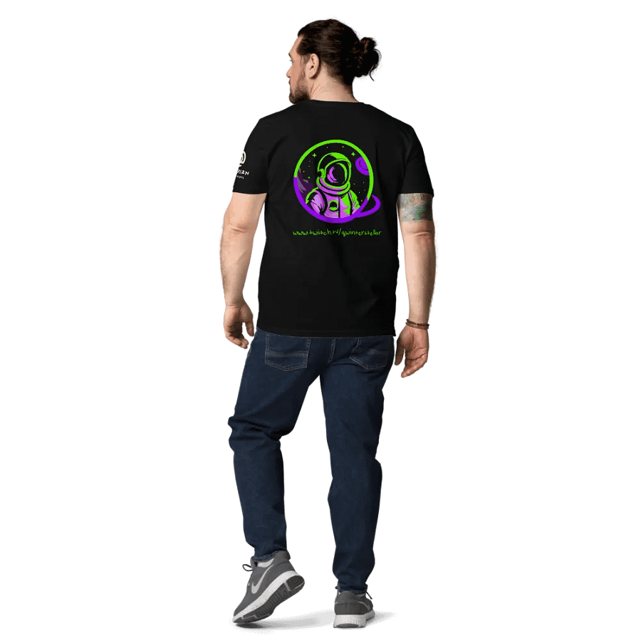 Hello, my name is Qwinnigan Organic T-Shirt product image (12)