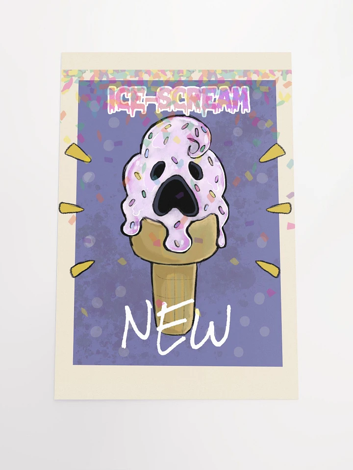 Ice Scream Matte Poster product image (1)