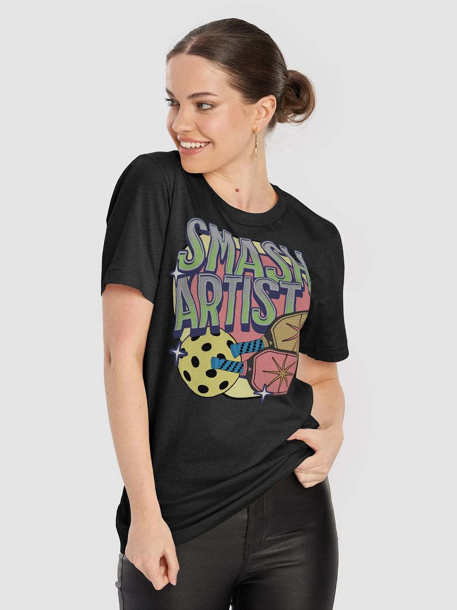 Smash Artist Star Paddle Pickleball T-Shirt product image (11)