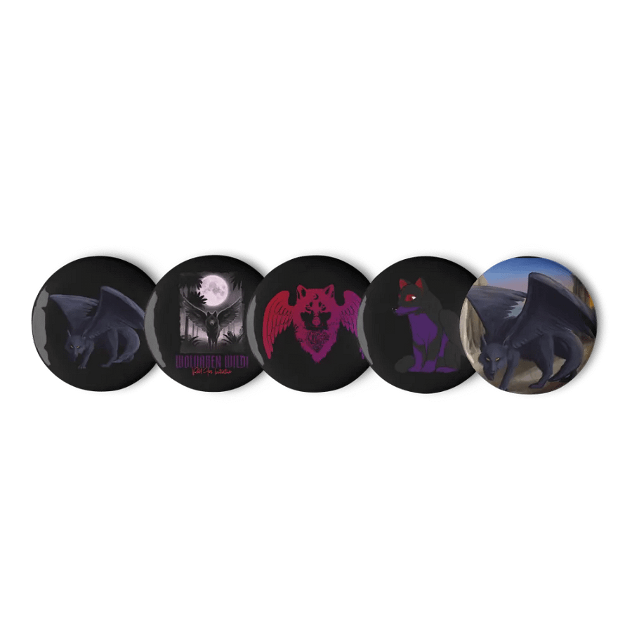 Wolvaren Button Pins Set product image (7)