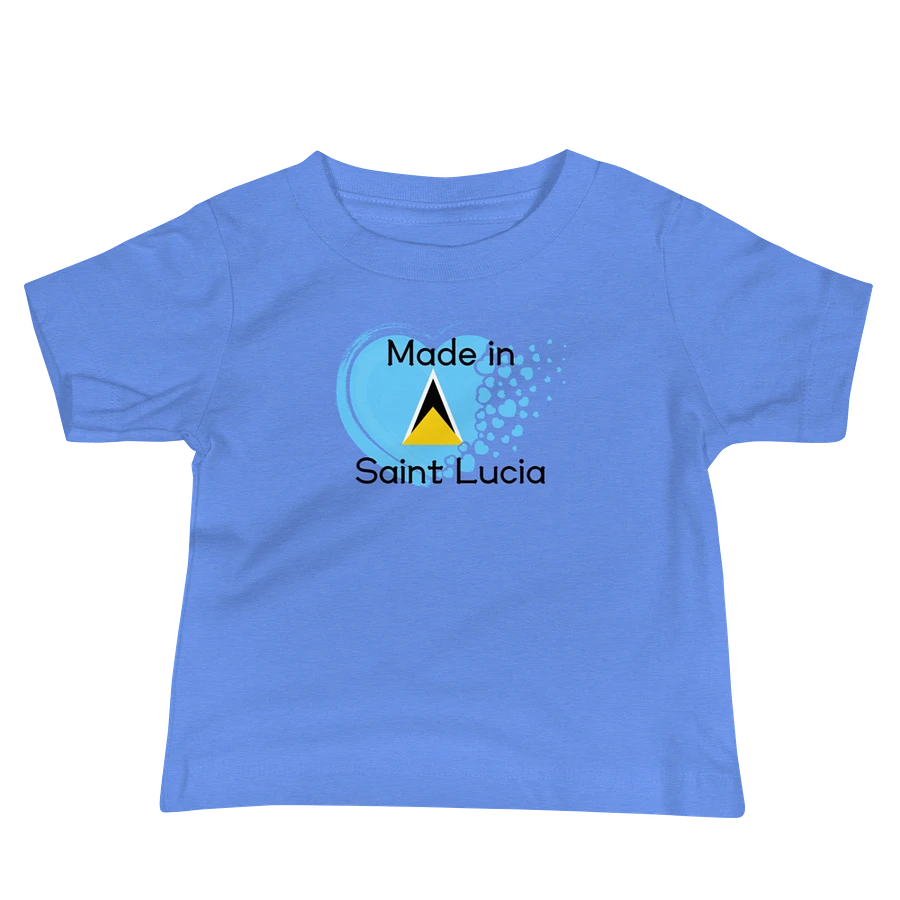 Made in Saint Lucia Baby Tee product image (5)