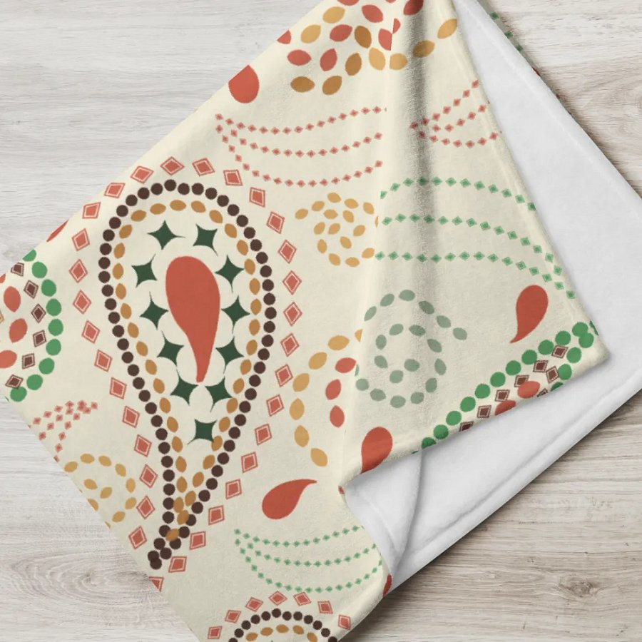 Tropical Paisley Blanket product image (17)