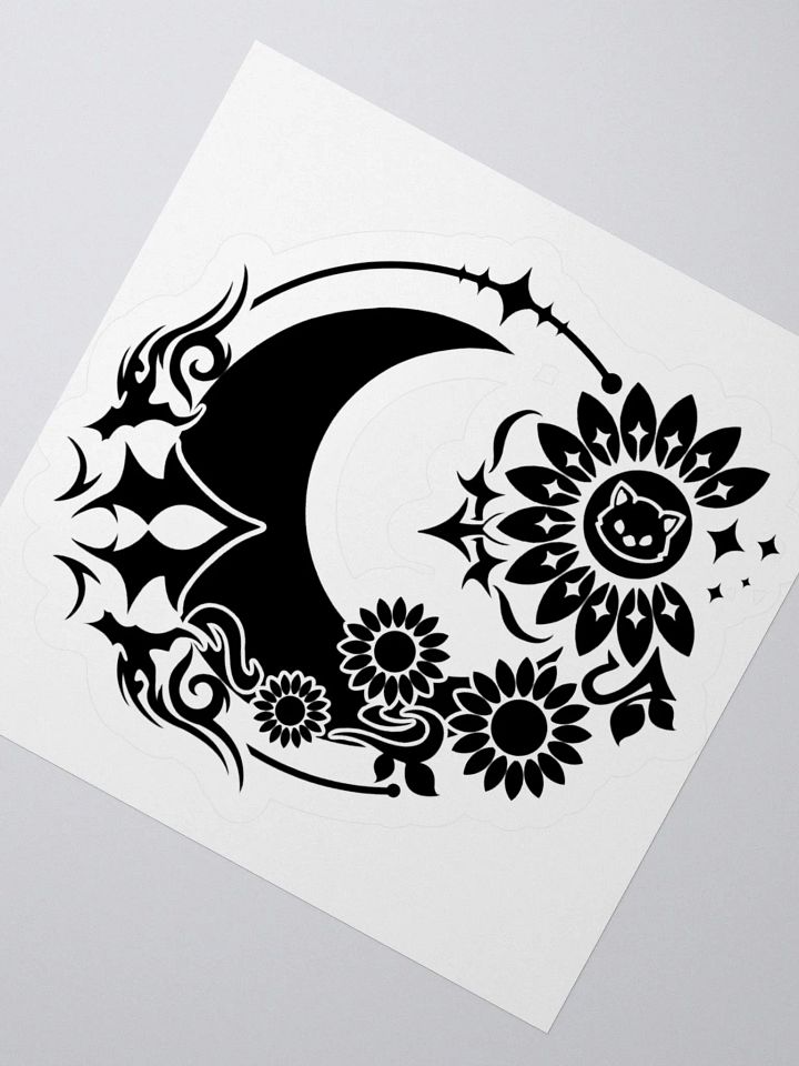Himbo Sticker Logo B/W product image (2)