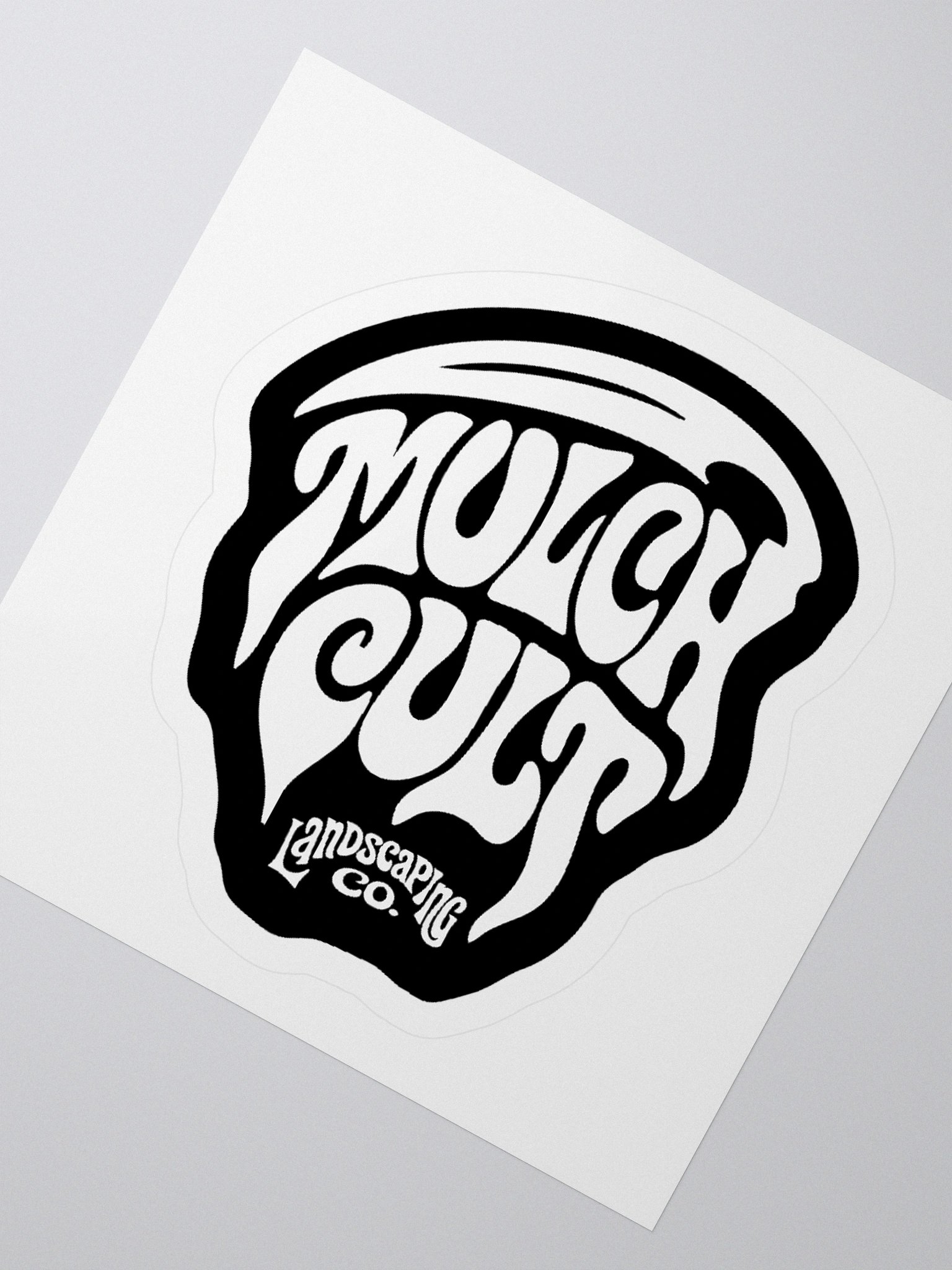 Mulch Cult Landscaping Company Logo Sticker product image (2)