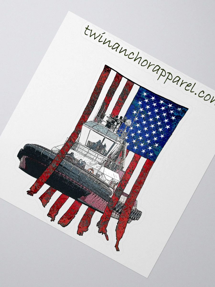 Athena Tug CE Flage Kiss Cut Stickers product image (2)
