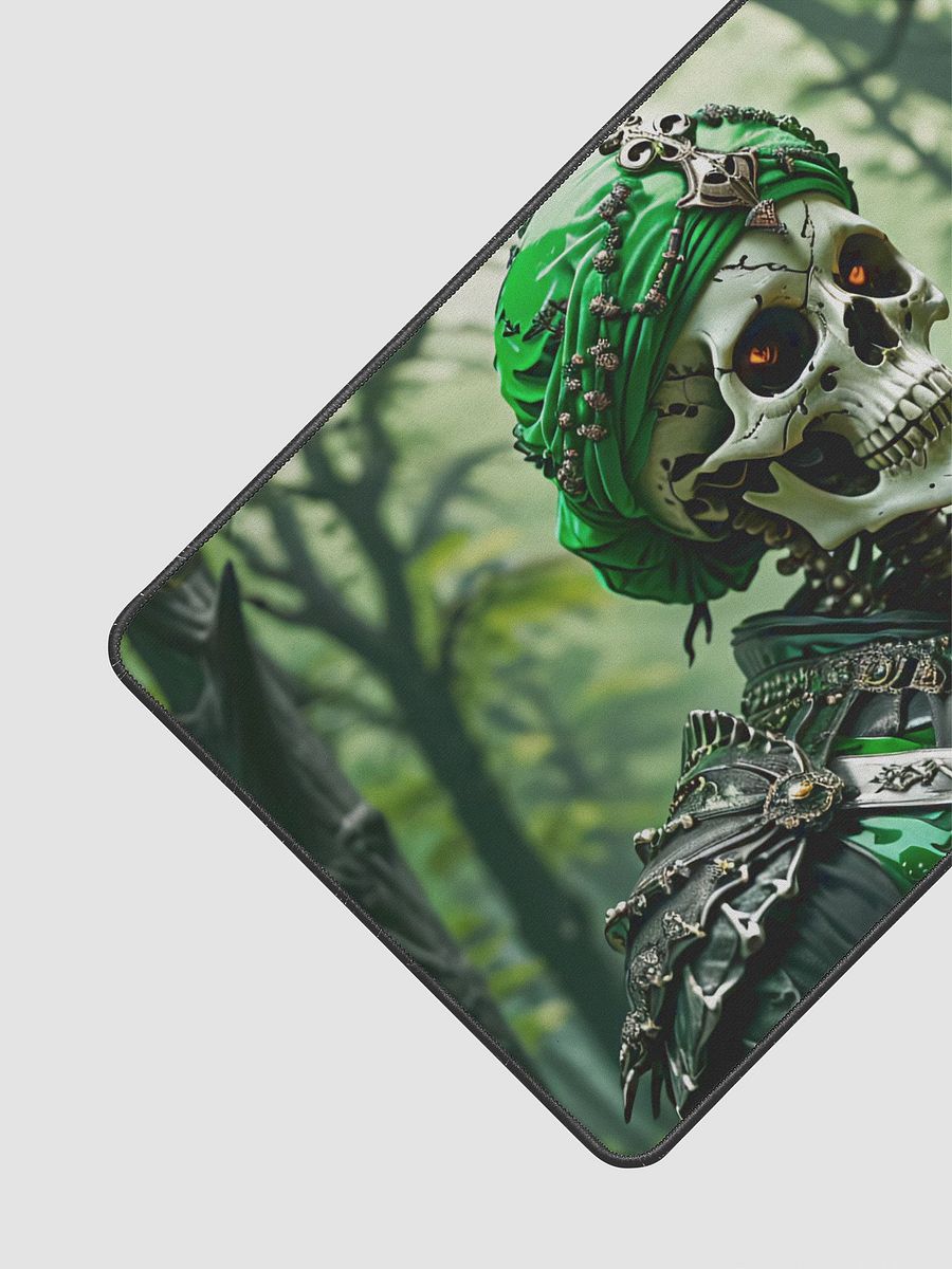 Mystical Skeleton Warrior Desk Mat – Regal and Mysterious product image (3)