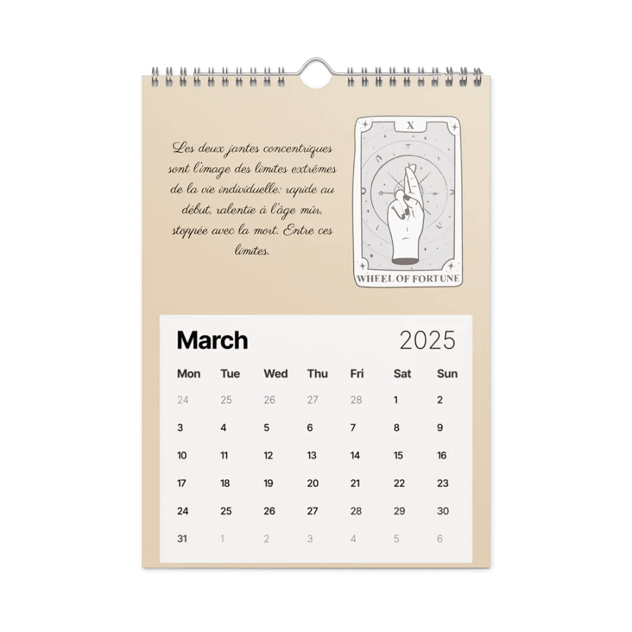 Tarot Calender product image (9)