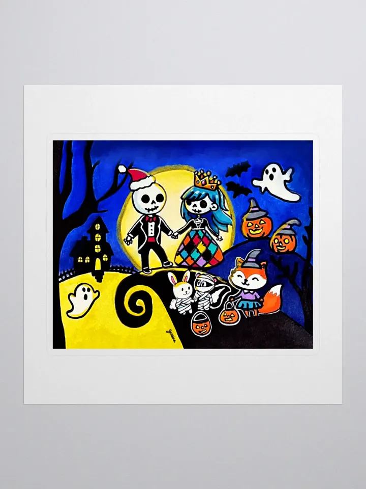 Haunted Holidays Sticker product image (1)