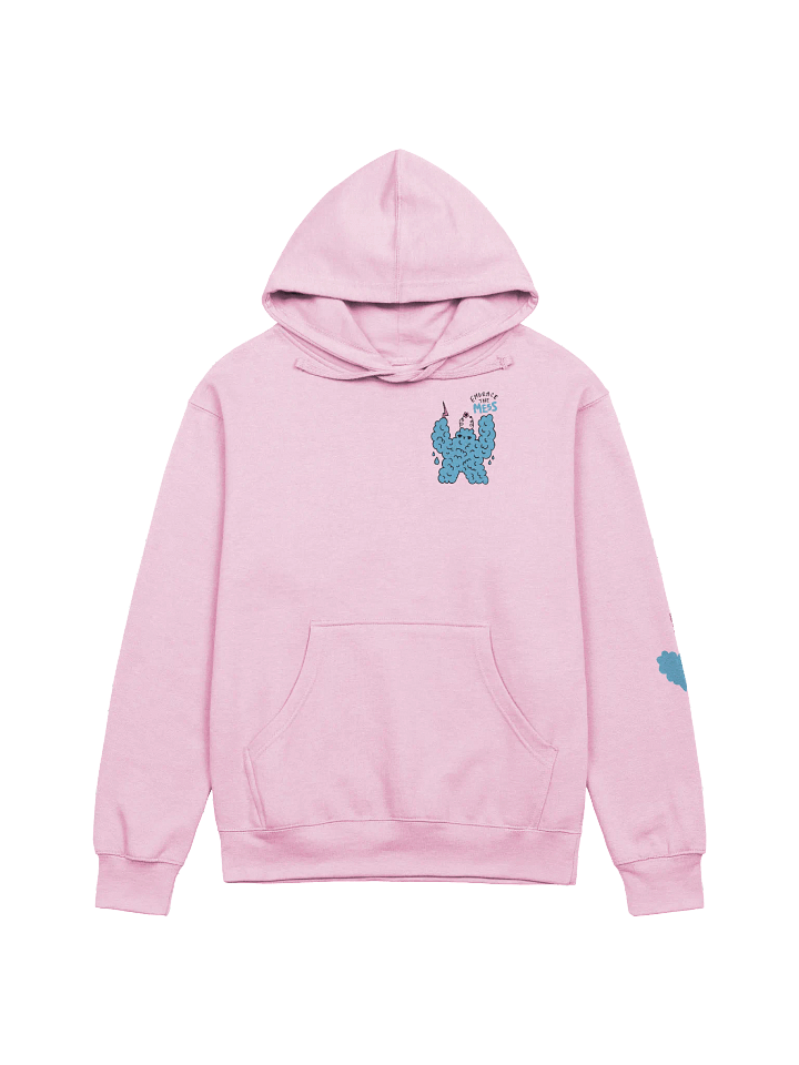 WLS Hoodie with print 'Embrace the mess' product image (1)