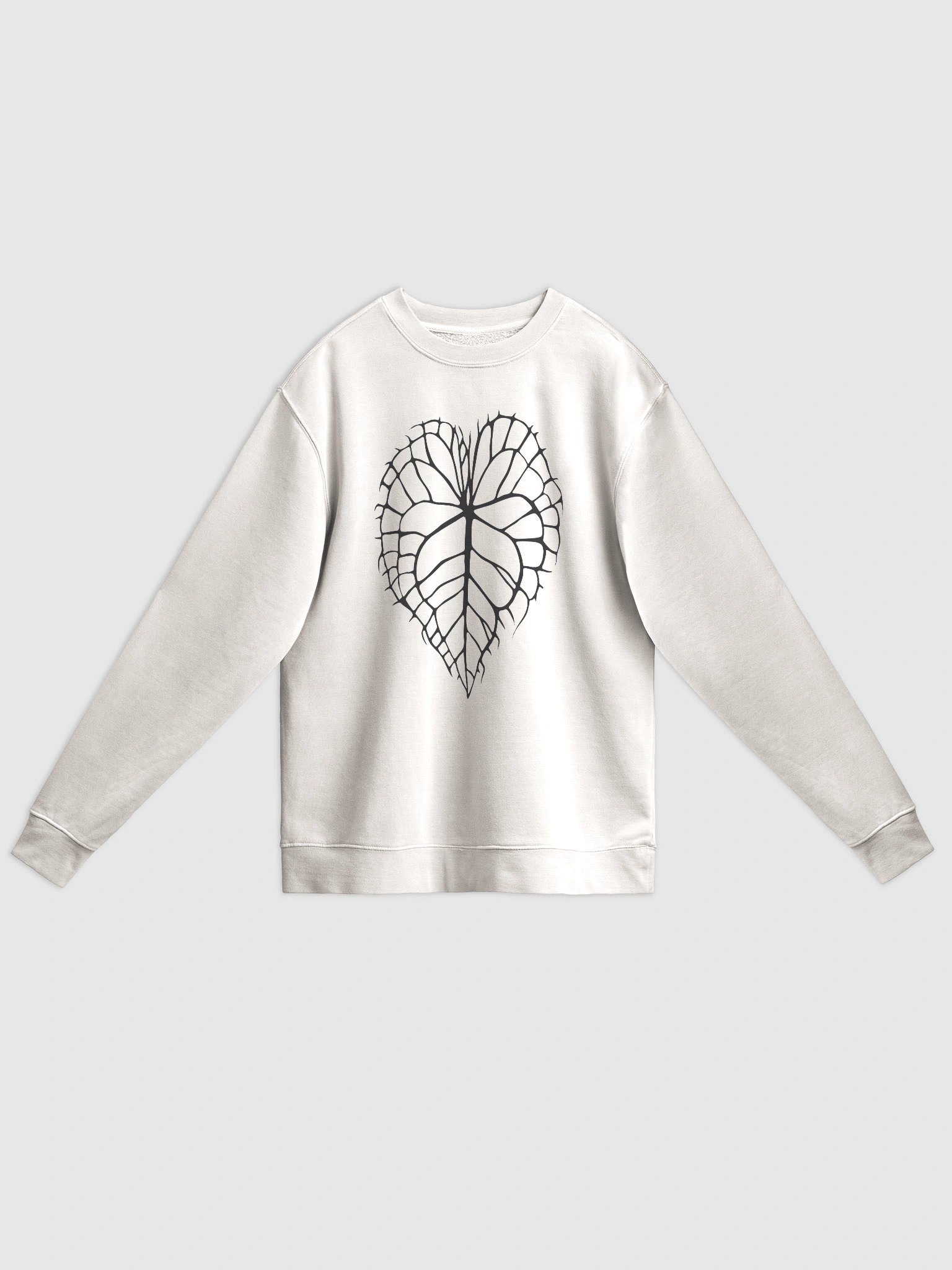 ANTHURIUM CLARINERVIUM SKELETON - Midweight Pigment Dyed Sweatshirt product image (2)