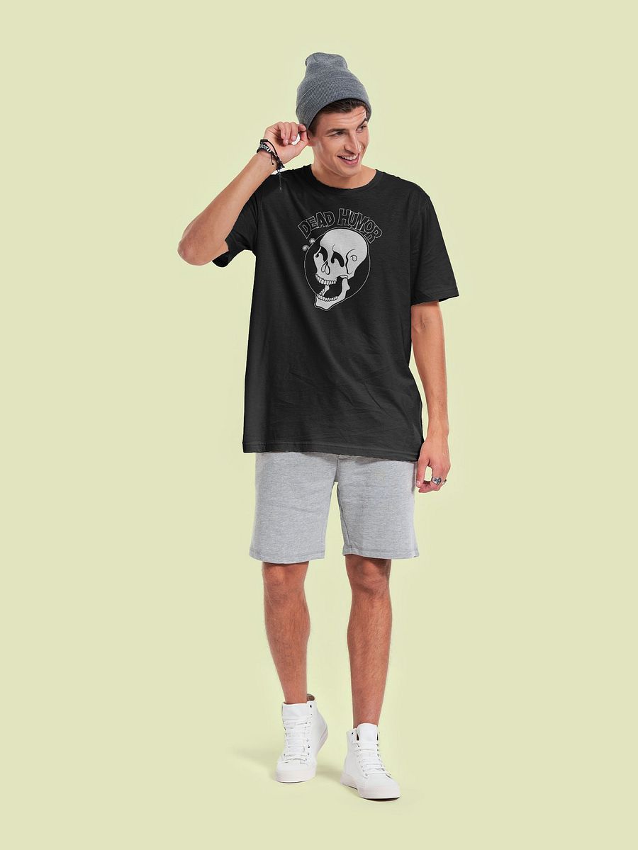 Dead Humor Spooky Laughing Skull Tee product image (4)