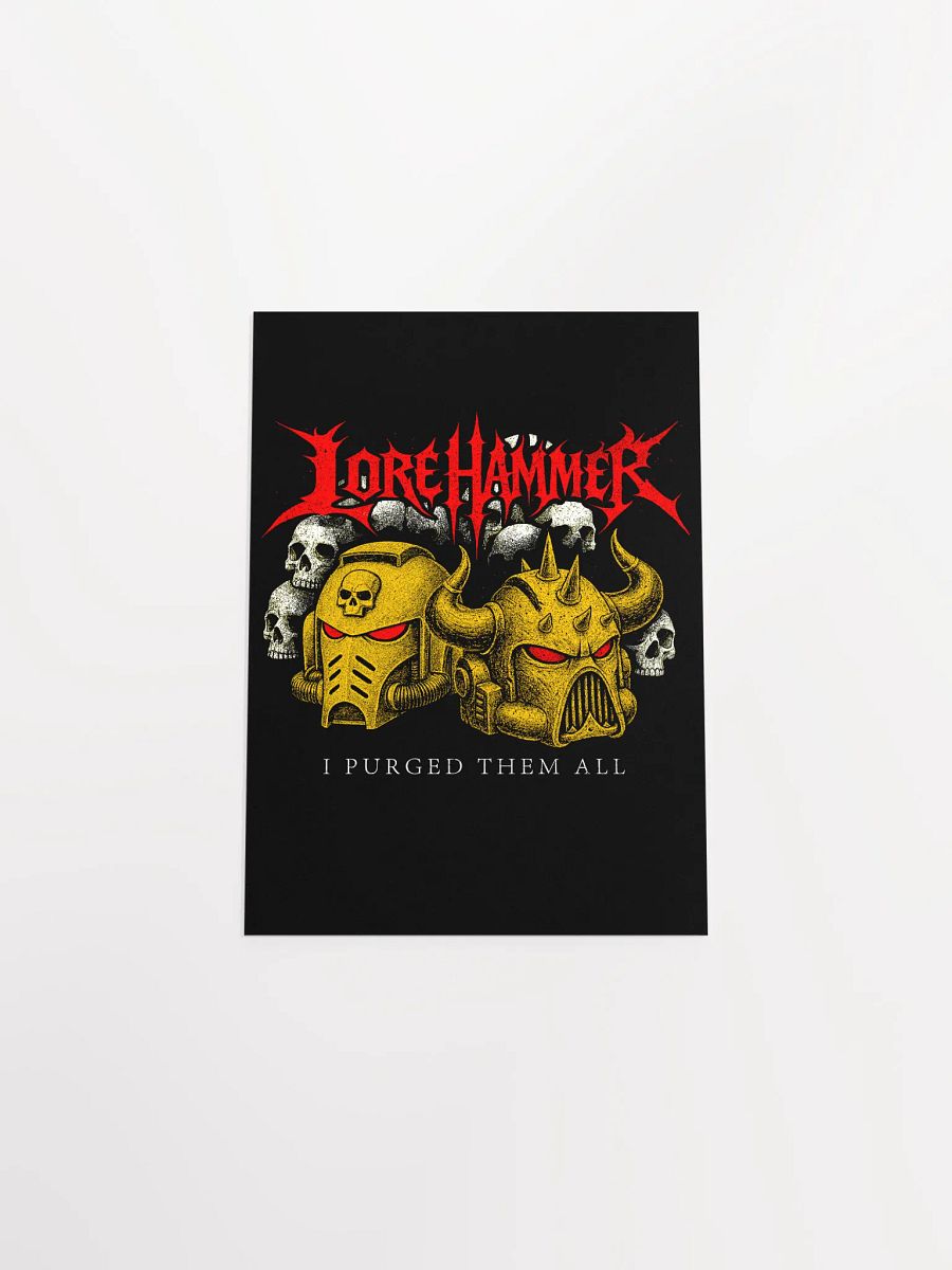 PURGE THE DAEMONS POSTER product image (4)