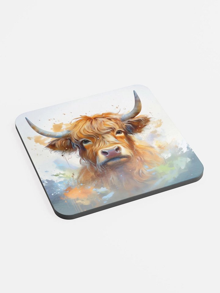 Highland Cow (4) Coaster product image (2)