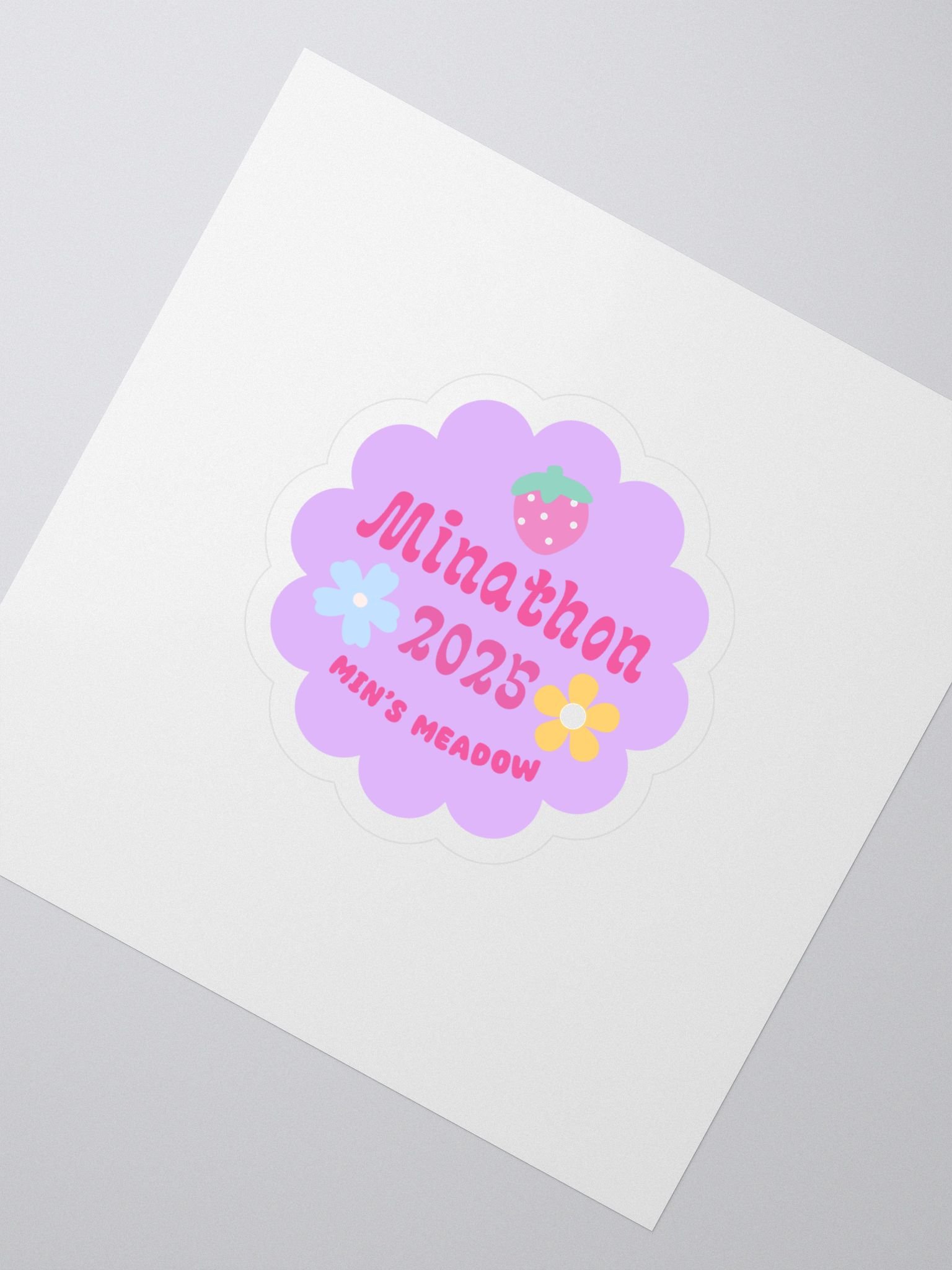 Minathon 2025 Sticker [LIMITED EDITION] product image (2)