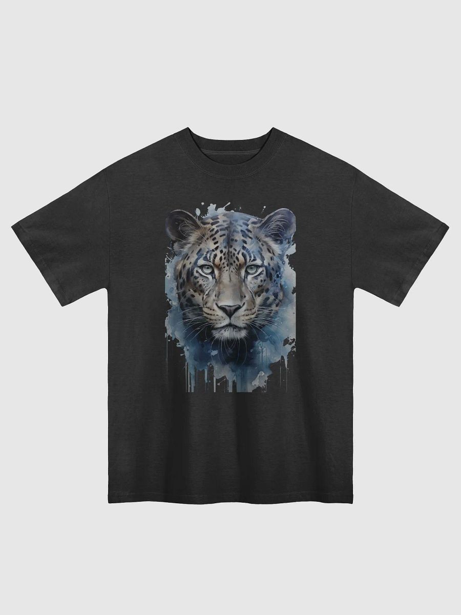 Leopard Gaze Watercolor Oversized Tee product image (3)