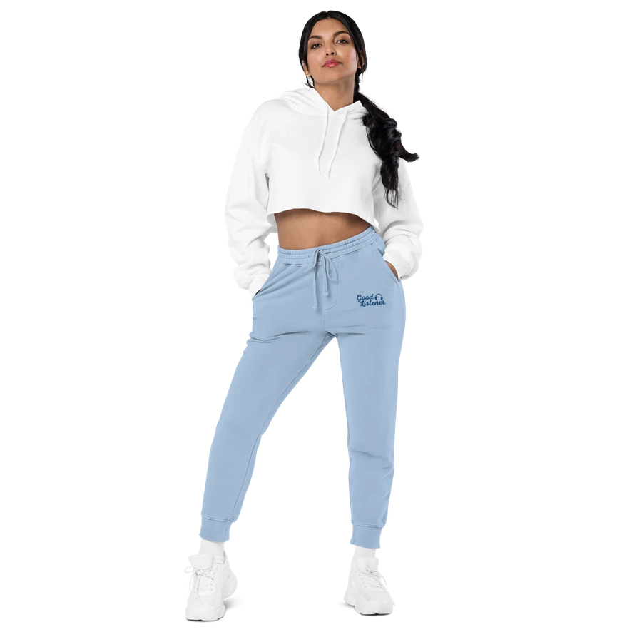 Powder Blue Good Listener Logo Sweats product image (15)