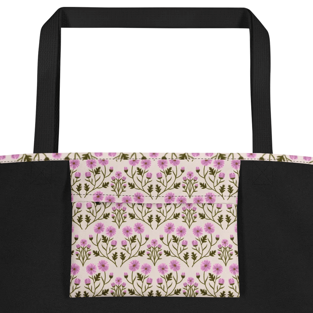 Harmony of Mums - Pink and Forest Green - Tote Bag product image (5)