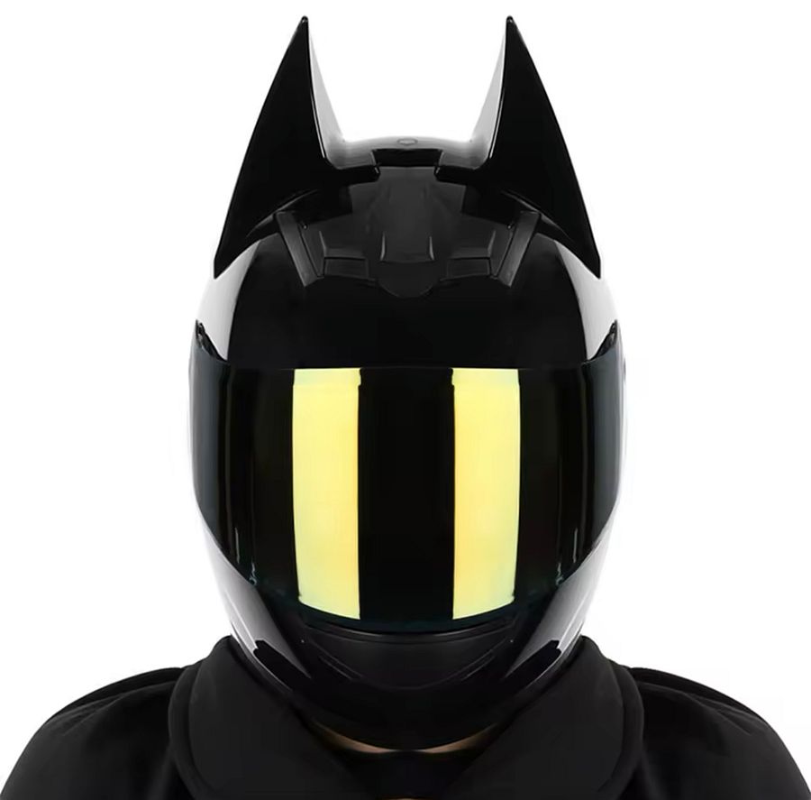 Batman ears moto helmet product image (1)