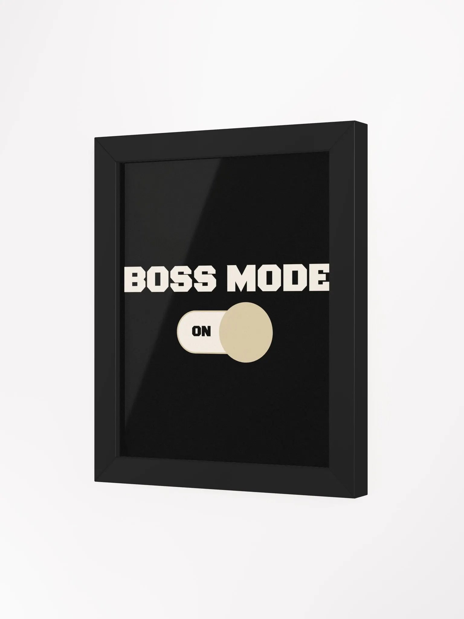 Boss Mode Wall Art - Black product image (35)