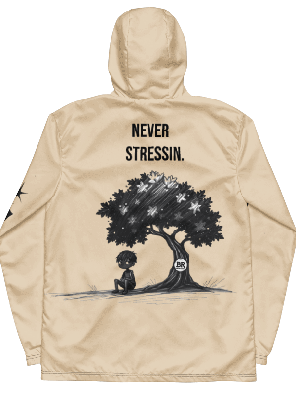 "NEVER STRESSIN" WINDBREAKER product image (2)