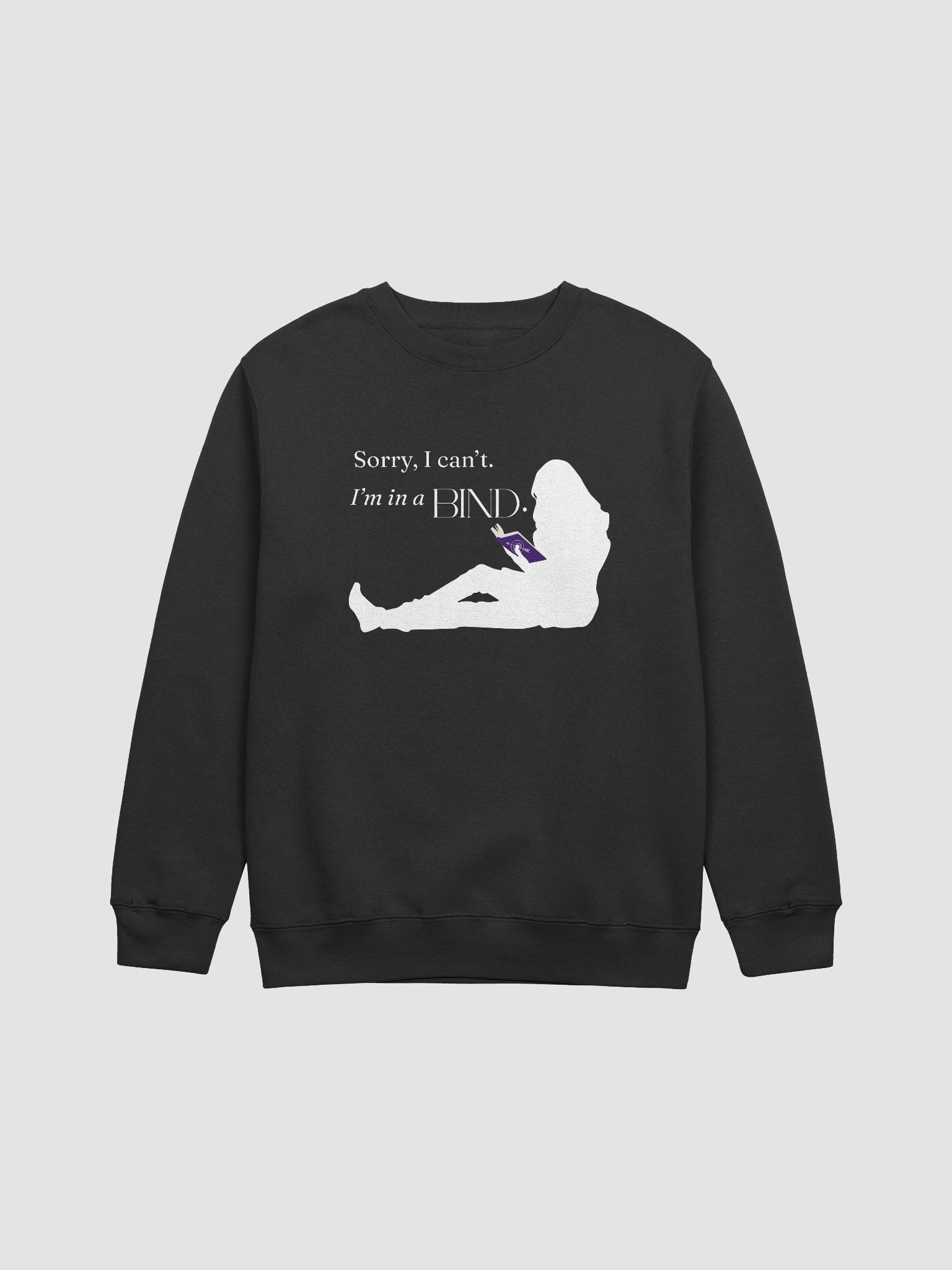 Sorry, I Can't (I'm in a Bind) Crewneck Sweatshirt product image (3)