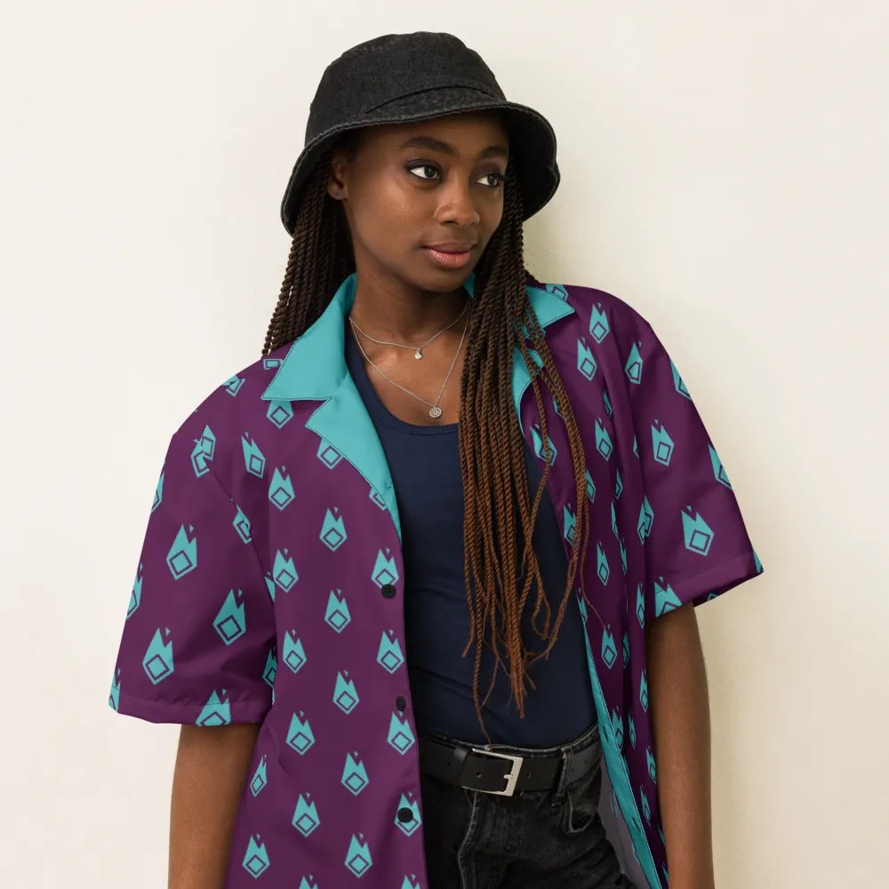 Survivor Hawaiian Shirt Purple product image (1)