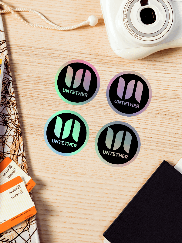 Holographic Laptop Stickers product image (1)