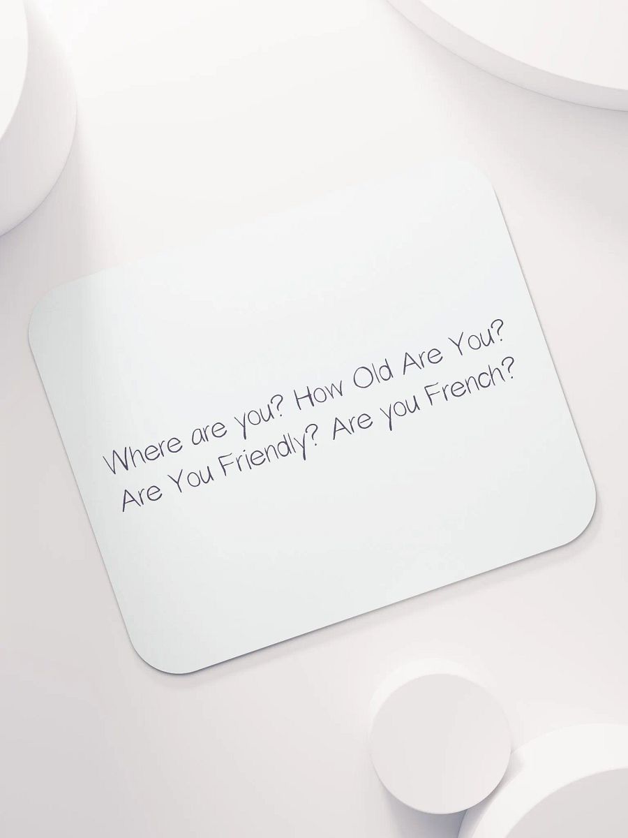 Friendly Mouse Pad product image (7)