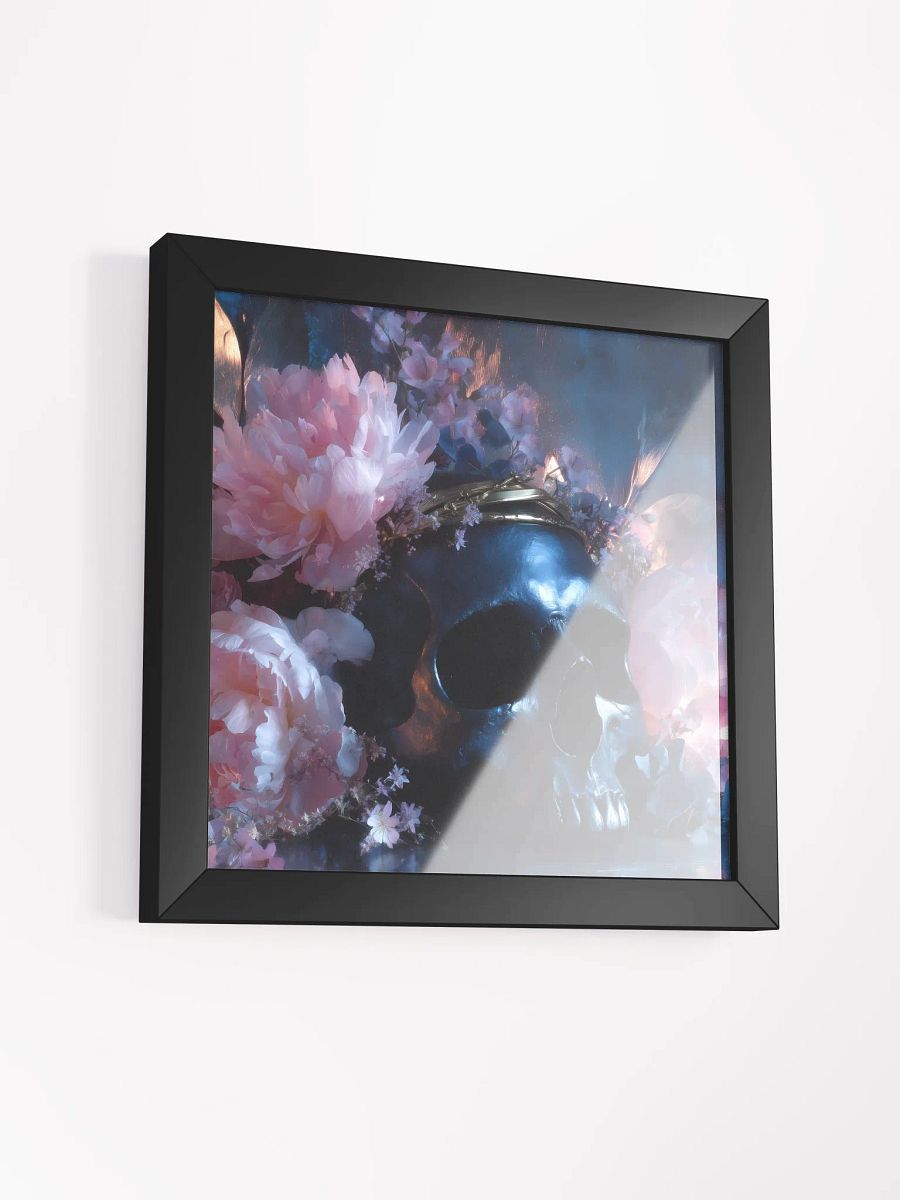 Floral Requiem: Skull & Blossom Fantasy Art product image (8)