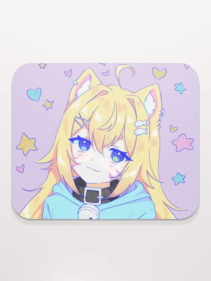 Kitten Crayon Art Mousepad product image (2)