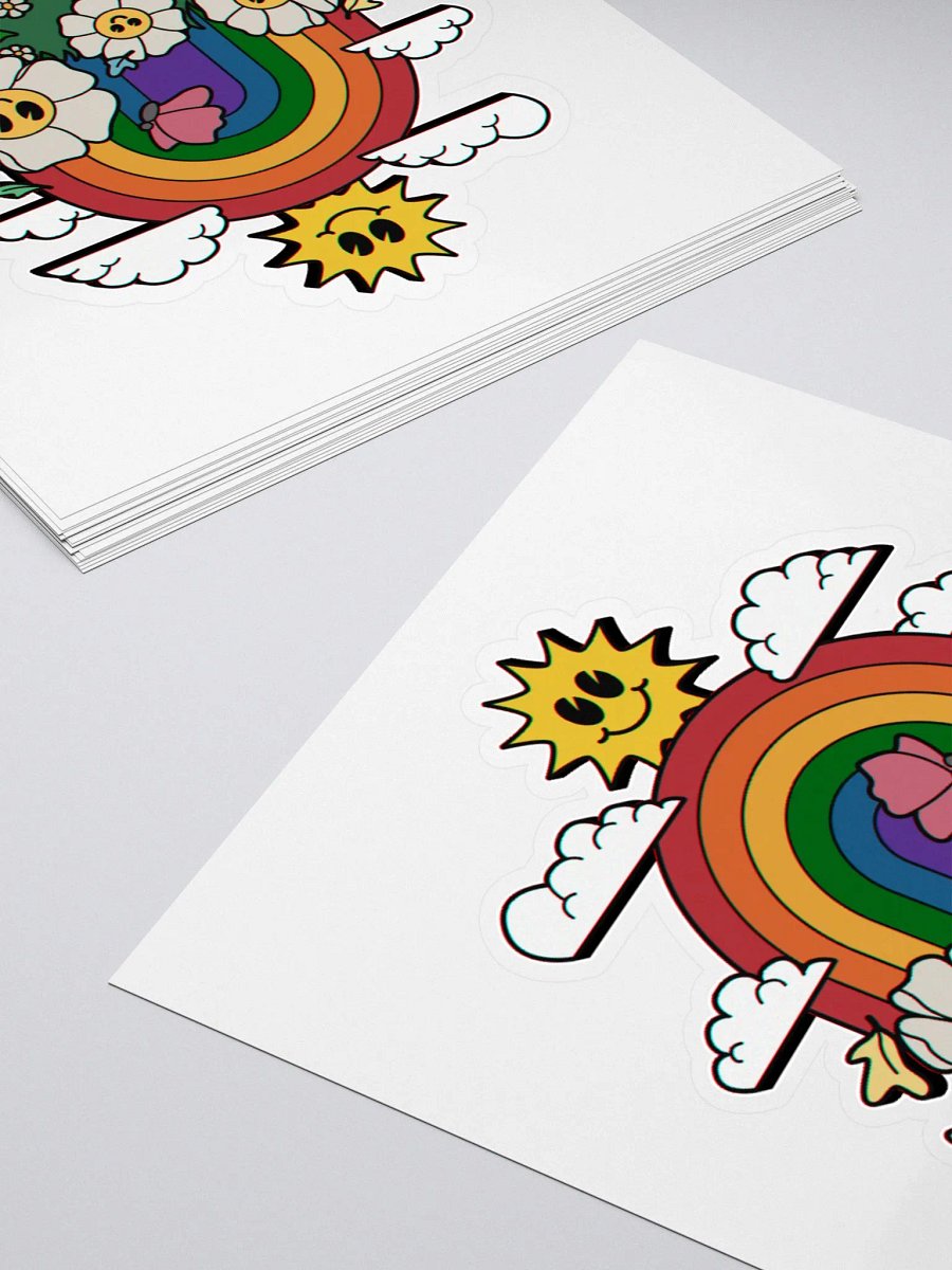 Queer AF Rainbow Sticker product image (4)