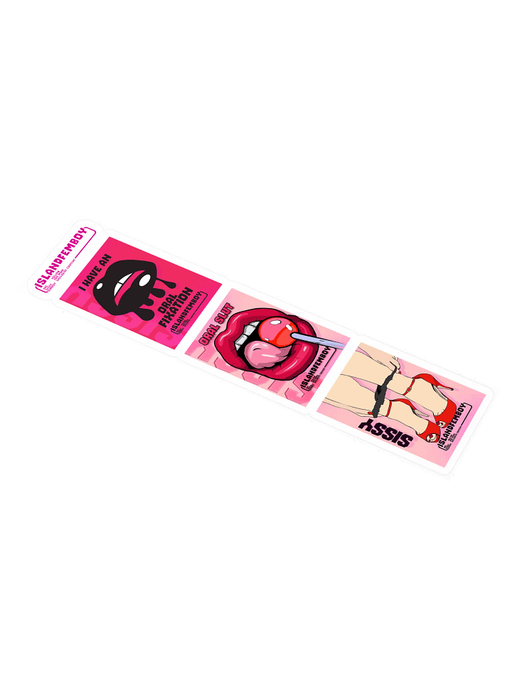 ISLANDFEMBOY : Sissy Sticker Pack : Femboy : Twink product image (2)
