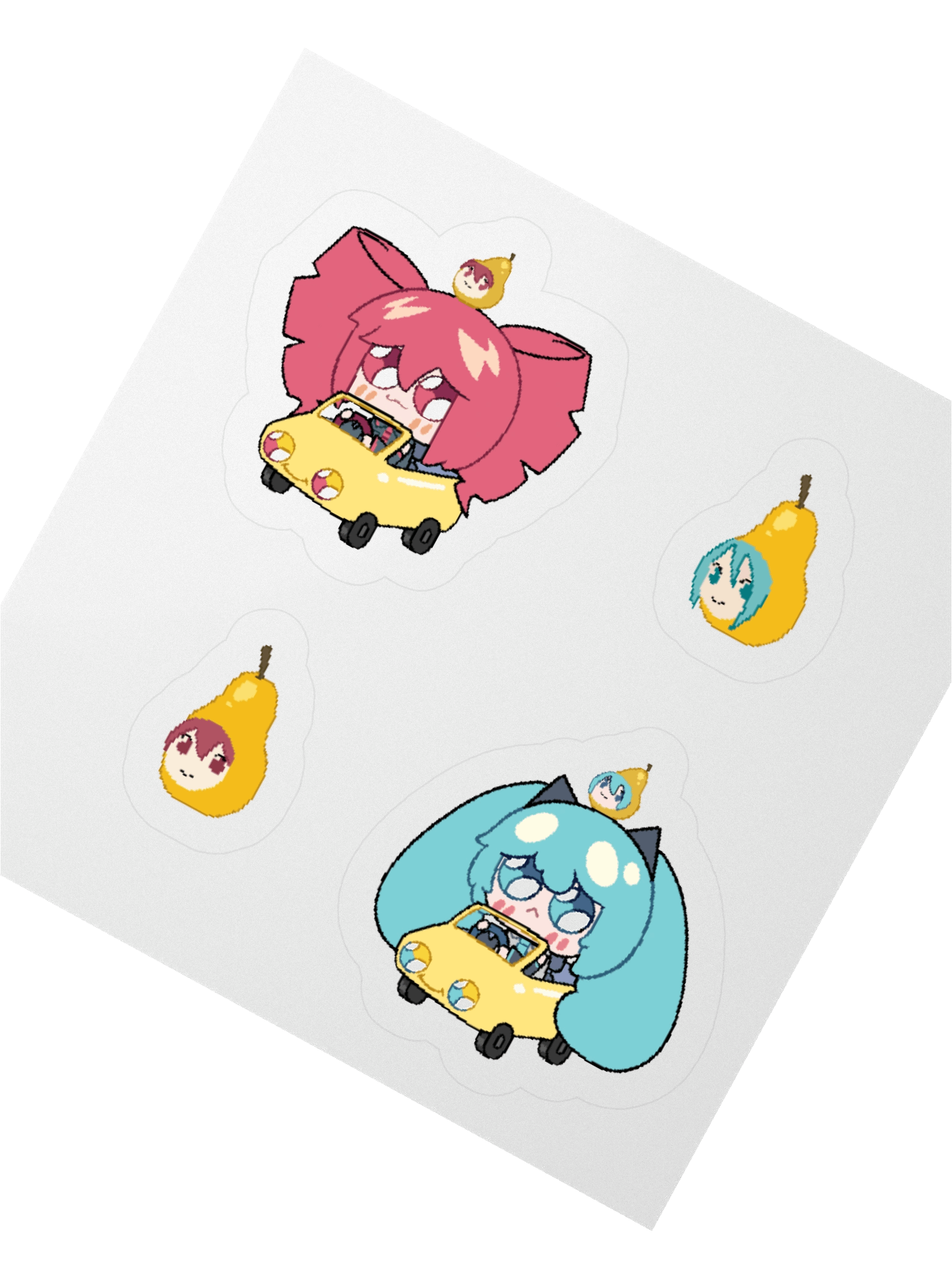 Driving In My Car Sticker Set product image (2)