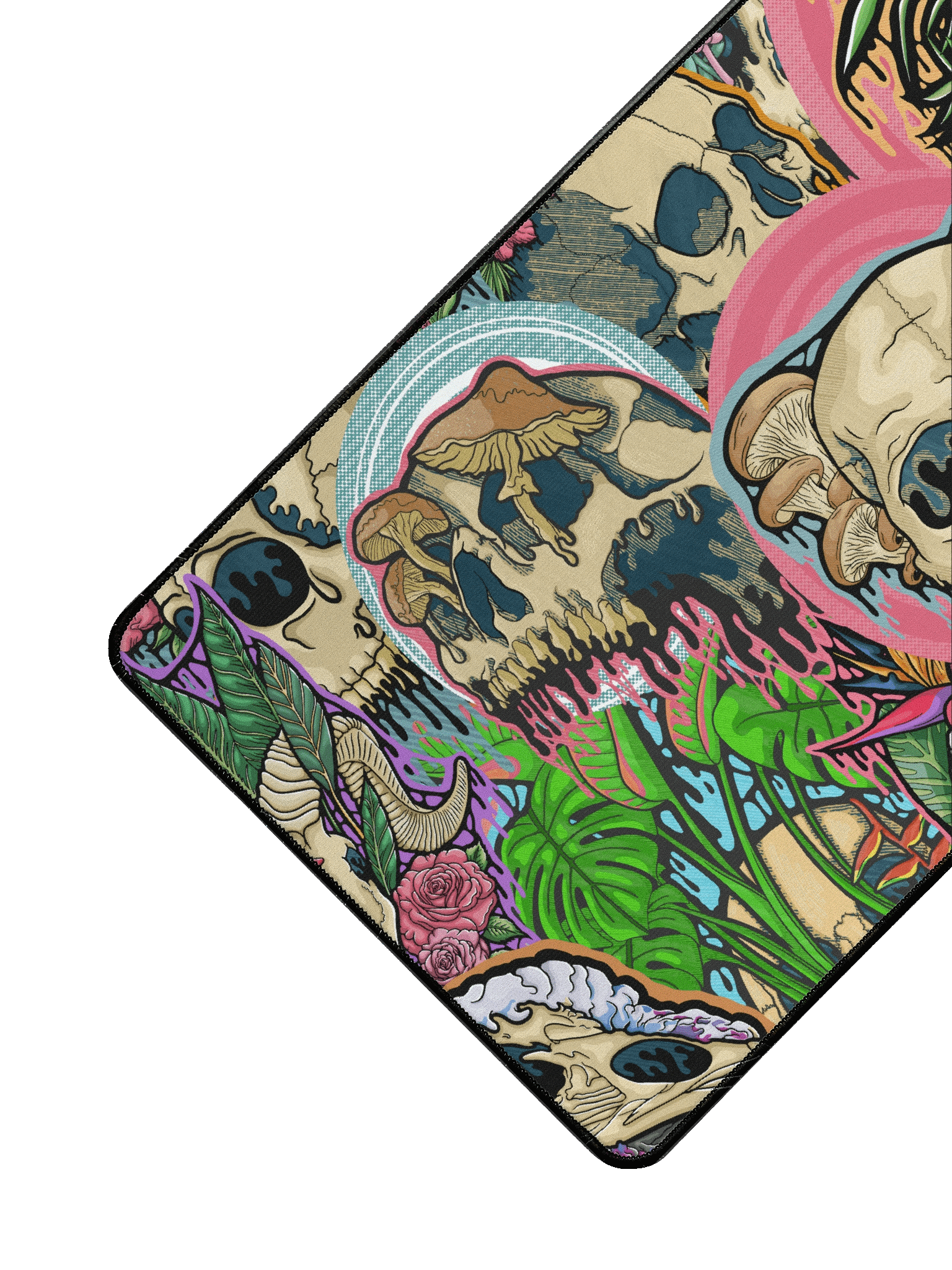 Drippy Skulls Gaming Mousepad product image (3)