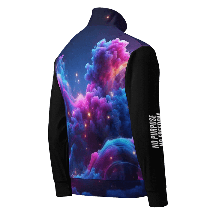 Cosmic Swirls All-Over Track Jacket | no purpose no freedom product image (2)
